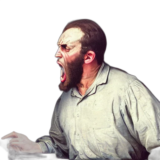 face, creature, staff, animal transparent PNG cut-out