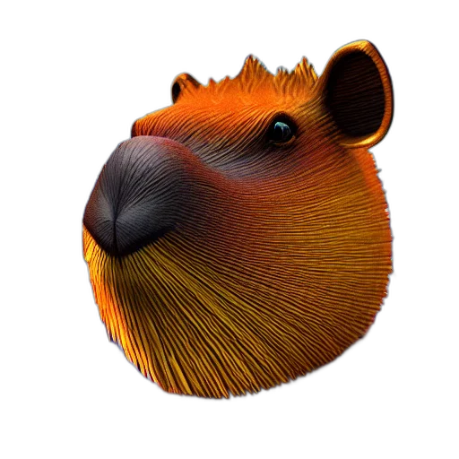 animal, creature, hat, face transparent PNG cut-out