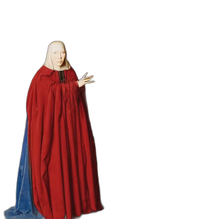 dress, staff, sword, crown transparent PNG cut-out