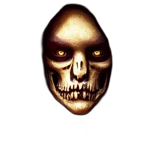 mask, face, jewelry, creature, photorealistic, concept art, pixel art, 3d render transparent PNG cut-out