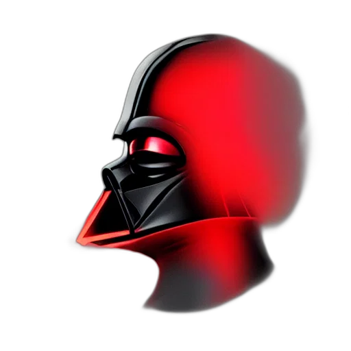 mask, face, 3d render, concept art transparent PNG cut-out