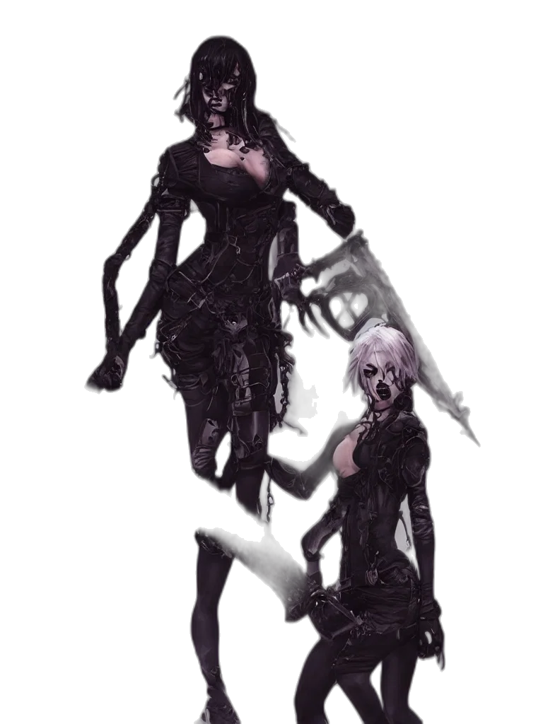mask, staff, weapon, creature transparent PNG cut-out