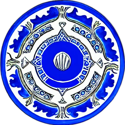 crown, staff, jewelry, umbrella, blue, white, drawing, seal transparent PNG cut-out