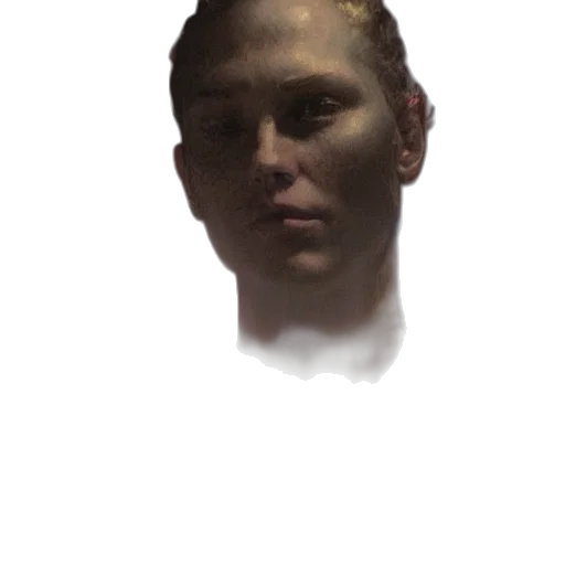 face, mask, staff, creature transparent PNG cut-out