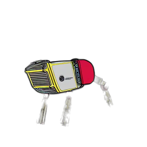 robot, car, animal, jacket, 3d render, concept art, pixel art, cartoon transparent PNG cut-out
