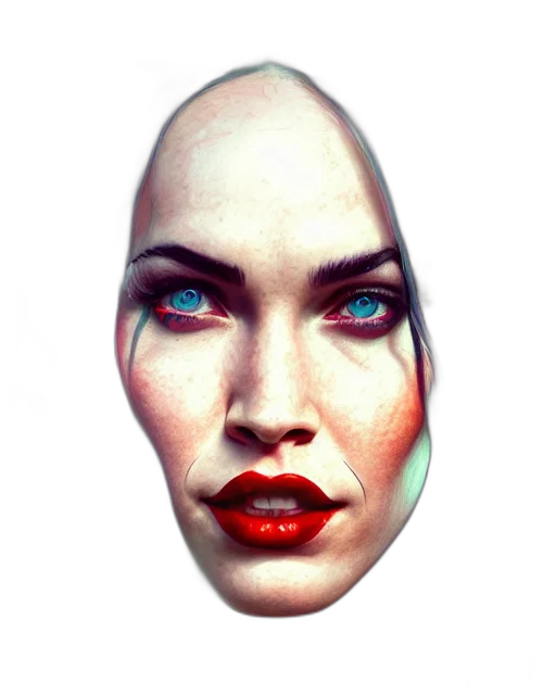 face, mask, robot, jewelry transparent PNG cut-out