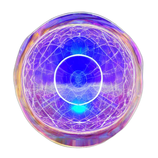 jewelry, robot, 3d render, vaporwave, concept art, fantasy art, outer space, blue transparent PNG cut-out