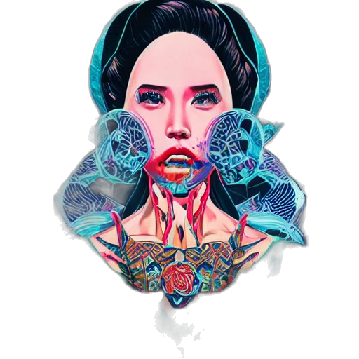 face, mask, robot, jewelry transparent PNG cut-out