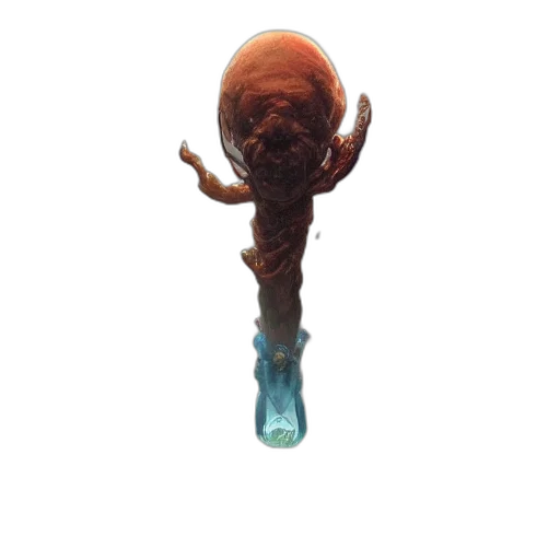 staff, creature, weapon, hair transparent PNG cut-out