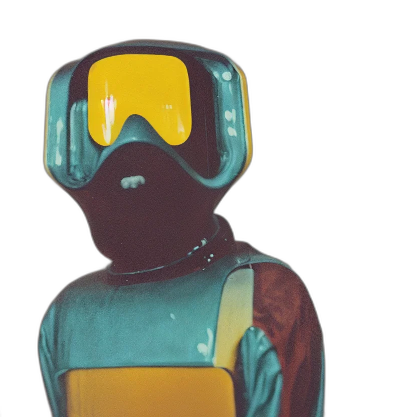 mask, robot, jacket, face transparent PNG cut-out