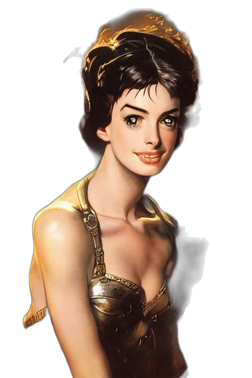 crown, dress, jewelry, face transparent PNG cut-out