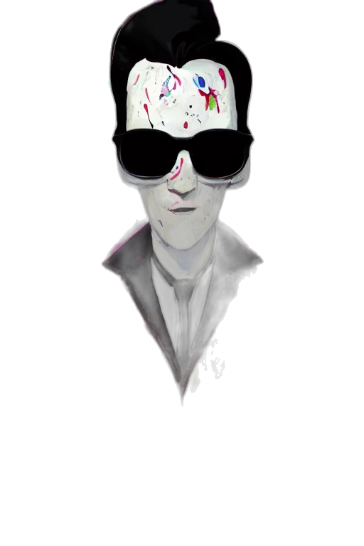 mask, face, robot, creature, concept art, cartoon, comic book art, cyberpunk transparent PNG cut-out