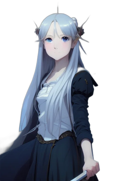 staff, dress, crown, sword transparent PNG cut-out