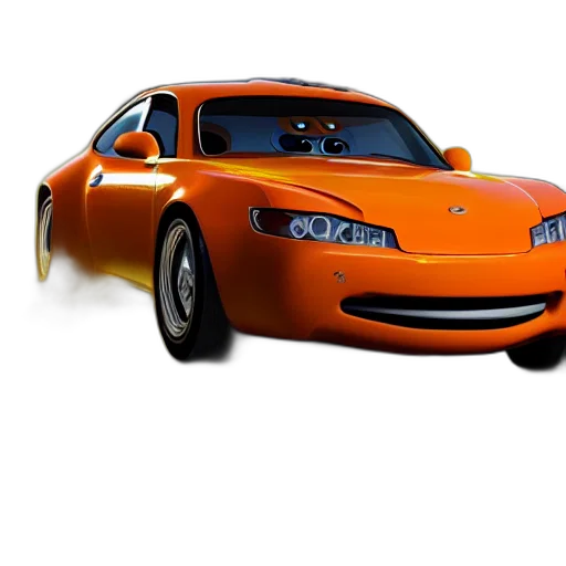 car, animal, weapon, 3d render, photorealistic, concept art, cartoon, walter transparent PNG cut-out