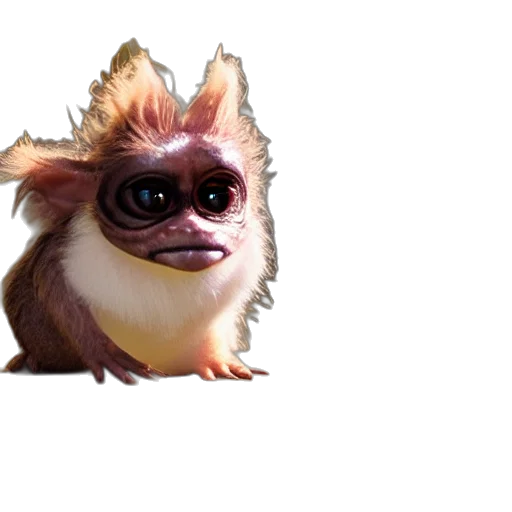 creature, animal, staff, face, concept art, 3d render, pixel art, photorealistic transparent PNG cut-out