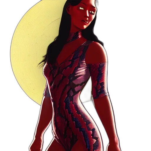 dress, comic book art, concept art, fantasy art transparent PNG cut-out