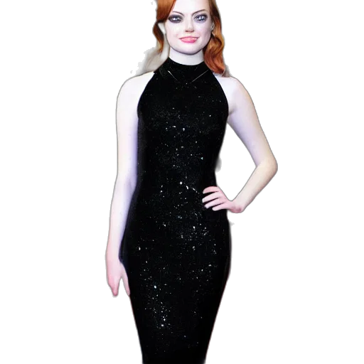 dress, cartoon, concept art, outer space transparent PNG cut-out