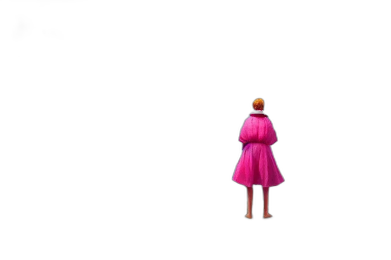 dress, robot, creature, jacket, 3d render, concept art, pixel art, vaporwave transparent PNG cut-out