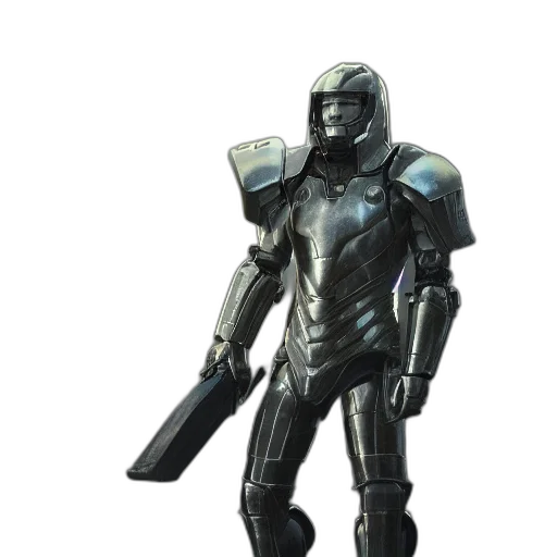 robot, weapon, staff, sword transparent PNG cut-out