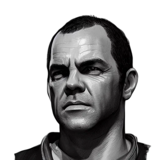 face, staff, photorealistic, comic book art, concept art, fantasy art, monochrome, well transparent PNG cut-out