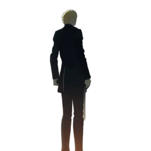 staff, jacket, robot, creature transparent PNG cut-out