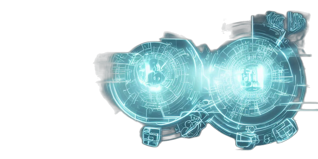 robot, weapon, concept art, 3d render transparent PNG cut-out