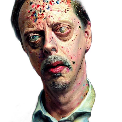 face, mask, staff, animal, photorealistic, concept art, comic book art, watercolor transparent PNG cut-out