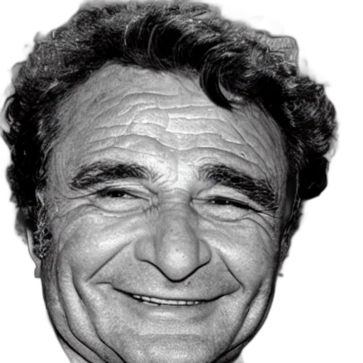 face, staff, animal, mask, photorealistic, cartoon, peter, falk transparent PNG cut-out