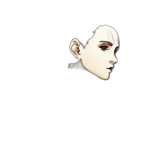 mask, face, creature, crown, pixel art, concept art, watercolor, fantasy art transparent PNG cut-out
