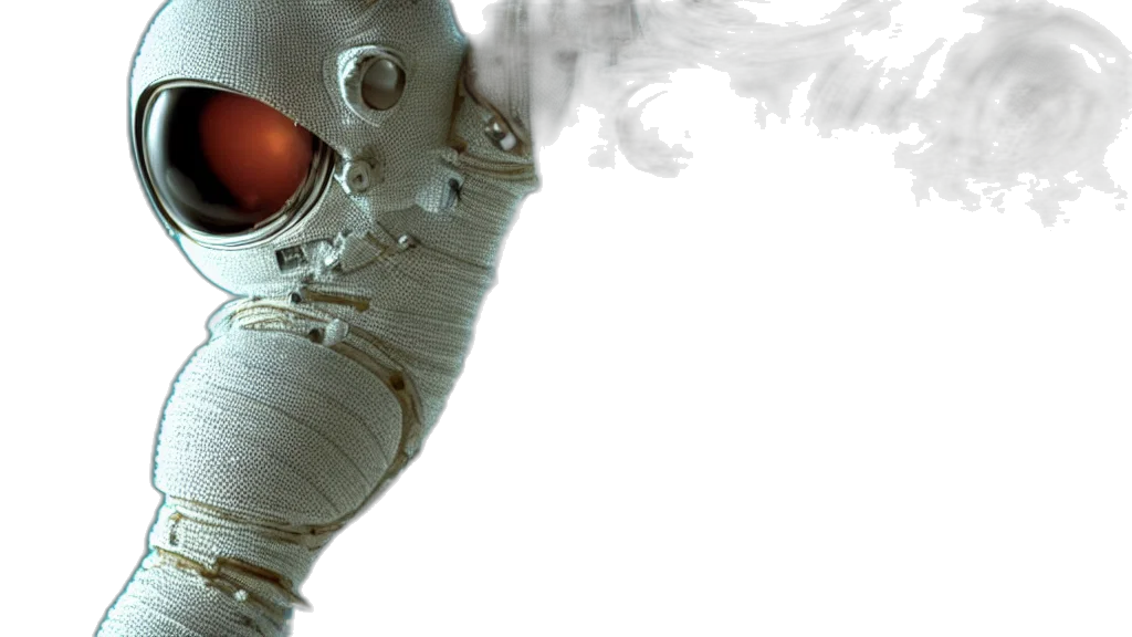 mask, robot, face, creature transparent PNG cut-out