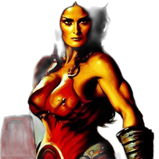 fantasy art, comic book art, concept art, pixel art transparent PNG cut-out