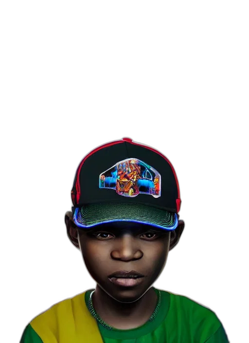 hat, face, jacket, animal, photorealistic, 3d render, pixel art, cartoon transparent PNG cut-out