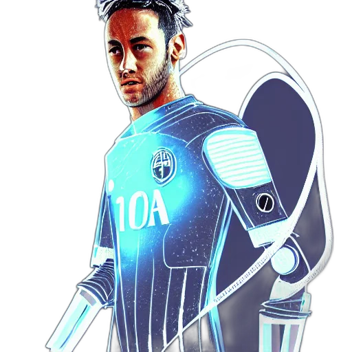 robot, cartoon, pixel art, photorealistic transparent PNG cut-out