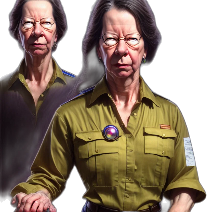 staff, concept art, photorealistic, oil painting transparent PNG cut-out