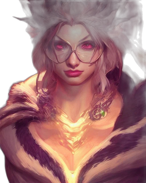 face, mask, crown, fantasy art, concept art, cyberpunk, photorealistic, fire transparent PNG cut-out