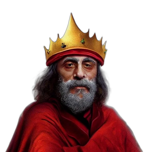 crown, face, hat, photorealistic transparent PNG cut-out