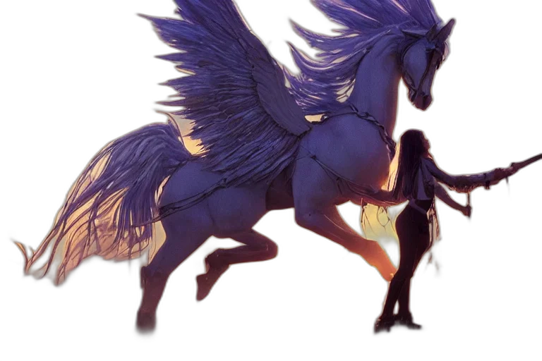 dragon, animal, creature, concept art, fantasy art, anime, watercolor, dark transparent PNG cut-out