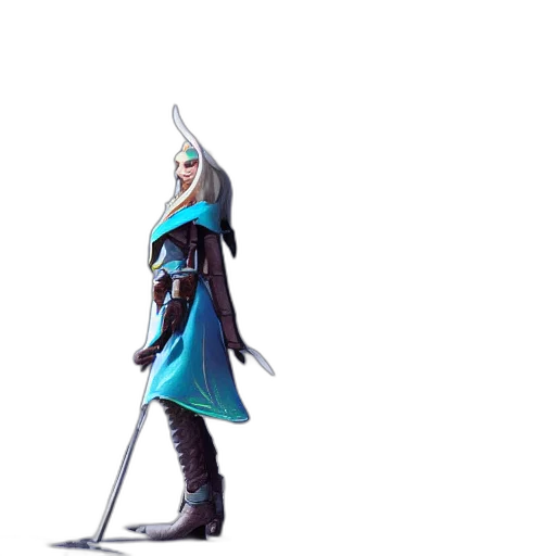 staff, sword, weapon, dragon, concept art, fantasy art, 3d render, pixel art transparent PNG cut-out