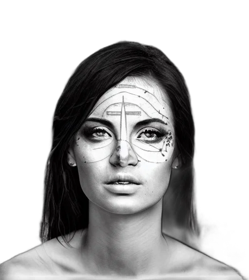 mask, face, jewelry, creature transparent PNG cut-out
