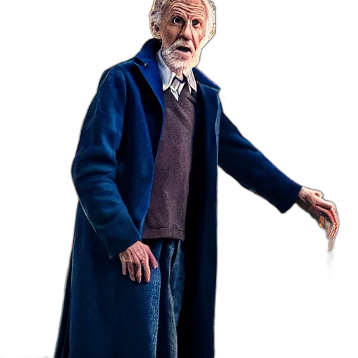 jacket, staff, creature, face, concept art, tom, holland, rough transparent PNG cut-out