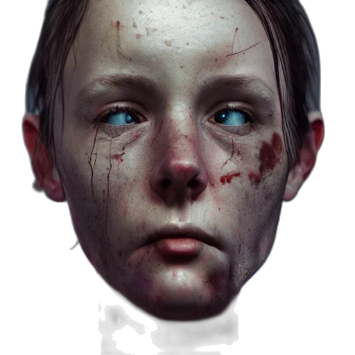 face, mask, creature, robot transparent PNG cut-out