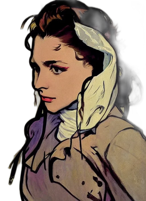 face, staff, crown, jacket transparent PNG cut-out