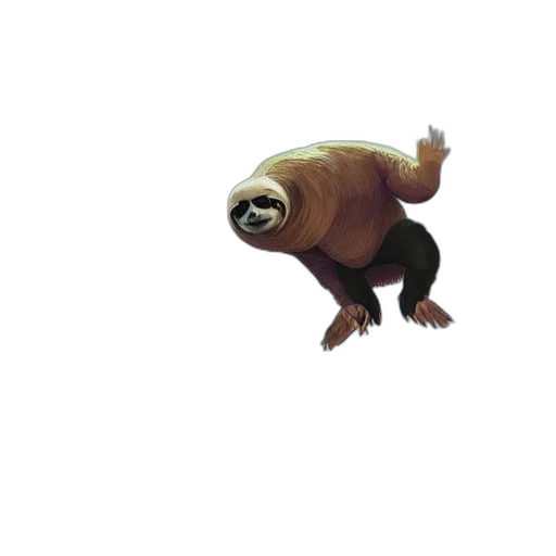 creature, animal, staff, face transparent PNG cut-out
