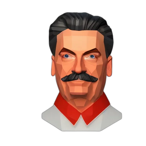 staff, face, pixel art, 3d render transparent PNG cut-out