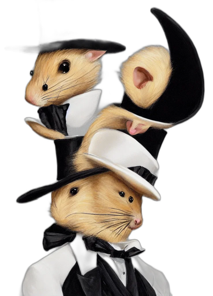 hat, concept art, 3d render, cartoon transparent PNG cut-out