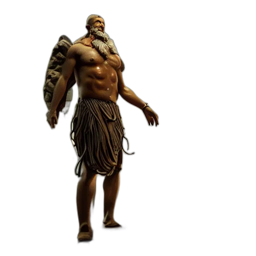 creature, animal, staff, weapon transparent PNG cut-out