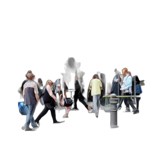 staff, robot, furniture, umbrella transparent PNG cut-out