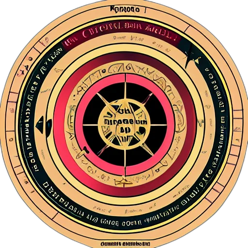 spell, circle, instruction, guide transparent PNG cut-out