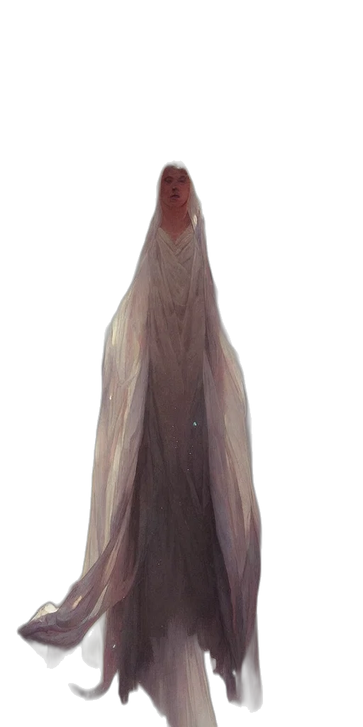 dress, mask, creature, face transparent PNG cut-out