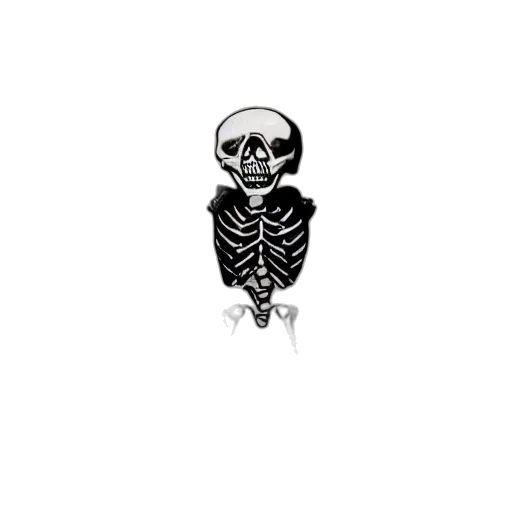 jewelry, jacket, animal, creature, pixel art, cartoon, concept art, monochrome transparent PNG cut-out